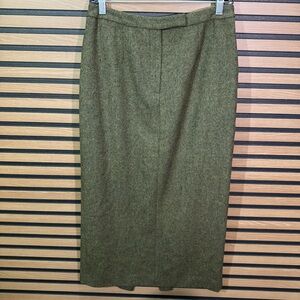 Vintage Lauren Ralph Lauren Wool Pencil Skirt